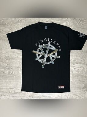 WWE Seth Rollins Kingslayer Black Graphic T‑Shirt